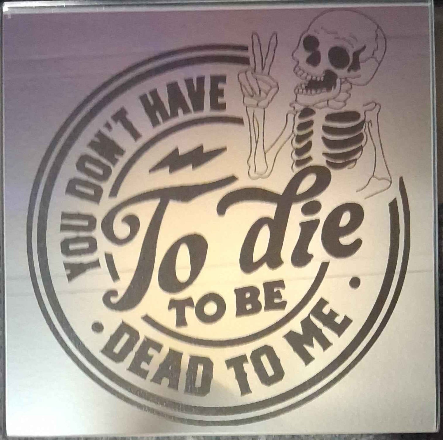 Custom Engraved LED Mirror – Personalized Glow Art