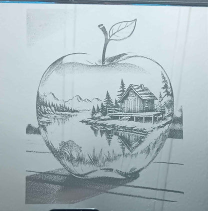 Custom Engraved LED Mirror – Personalized Glow Art