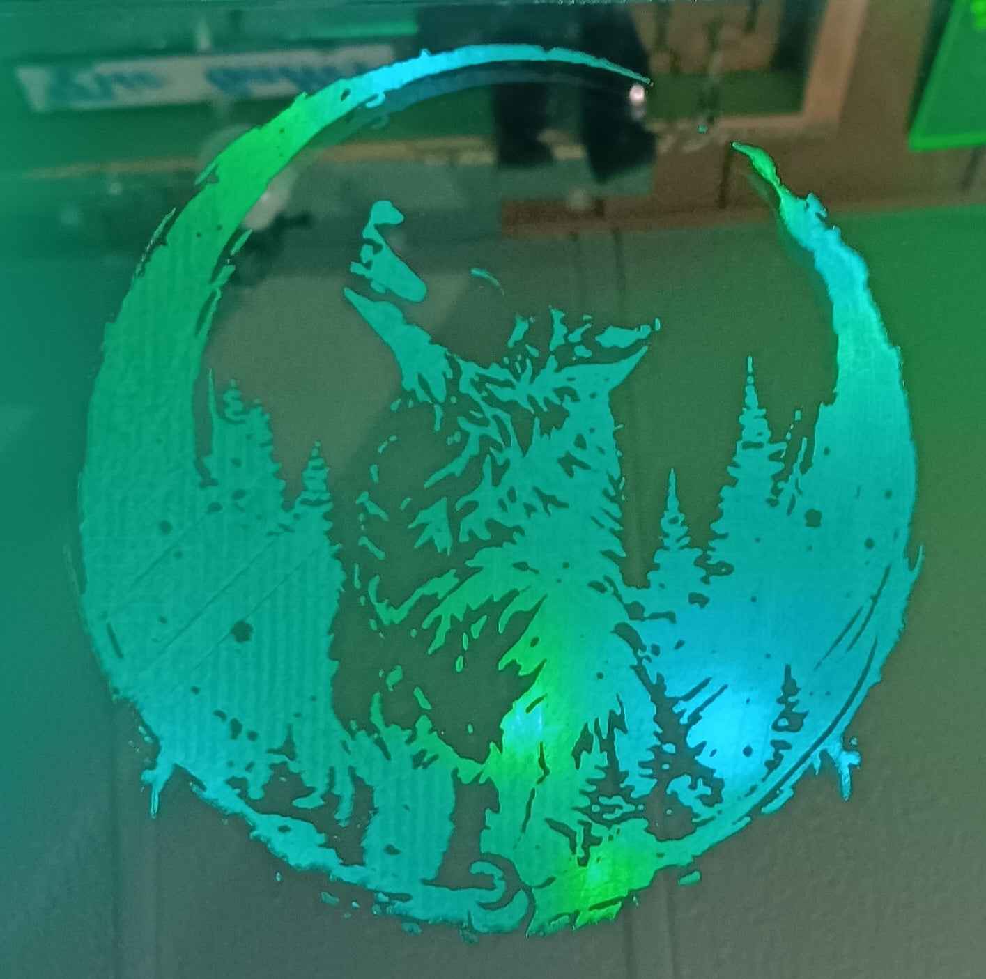 Custom Engraved LED Mirror – Personalized Glow Art