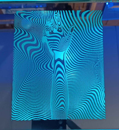 Custom Engraved LED Mirror – Personalized Glow Art