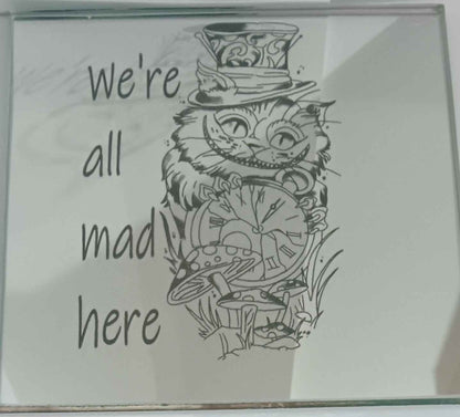 Custom Engraved LED Mirror – Personalized Glow Art