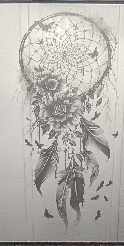 Custom Engraved LED Mirror – Personalized Glow Art