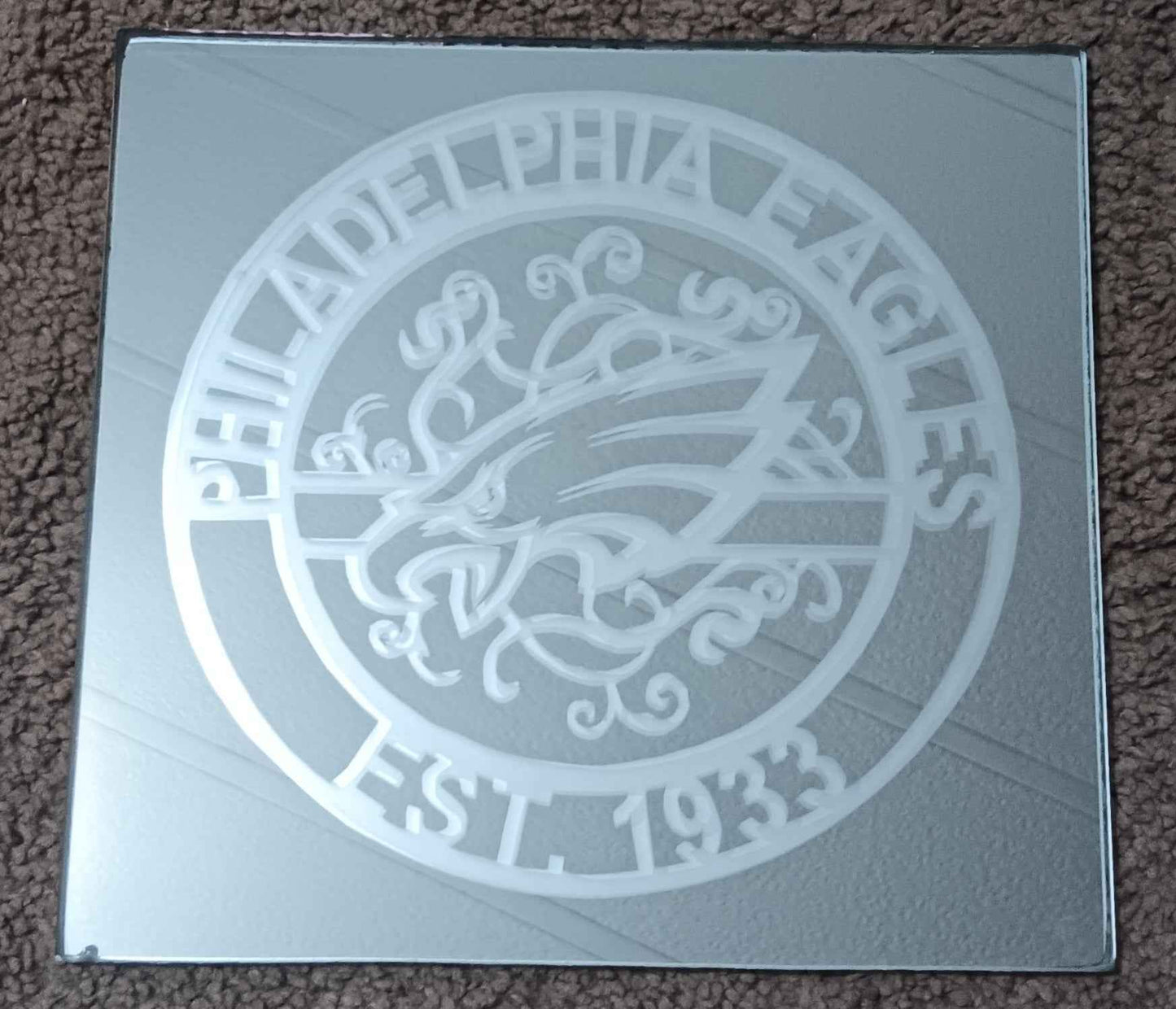 Custom Engraved LED Mirror – Personalized Glow Art