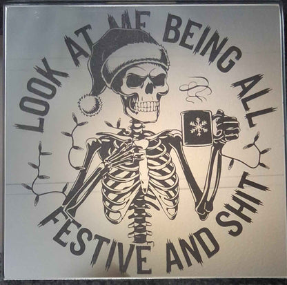 Winter Glow – Christmas & Holiday Engraved LED Mirrors