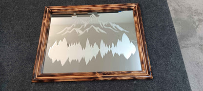 Custom Engraved LED Mirror – Personalized Glow Art