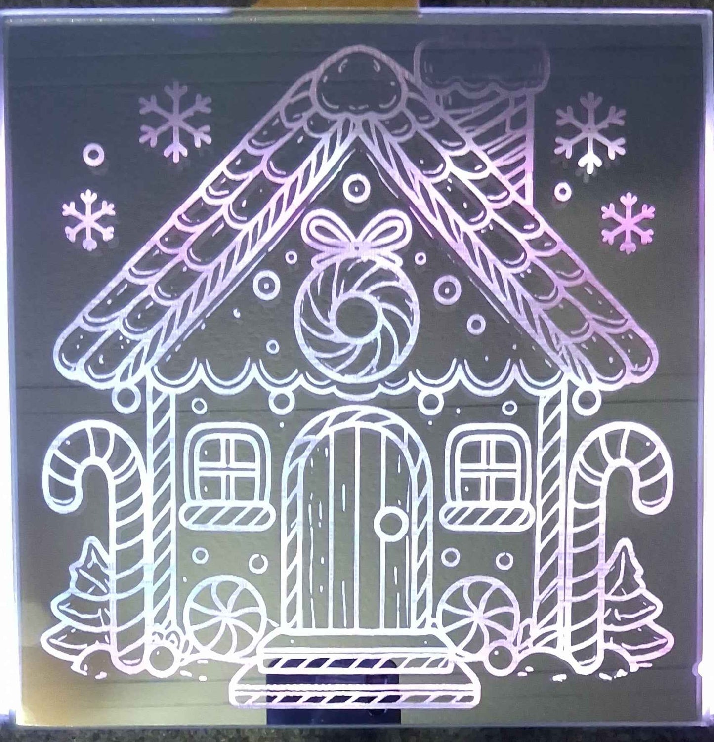 Winter Glow – Christmas & Holiday Engraved LED Mirrors