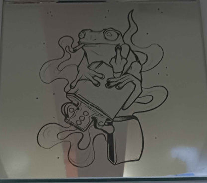 Custom Engraved LED Mirror – Personalized Glow Art