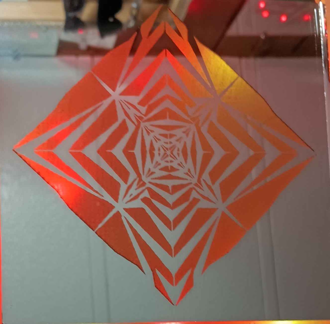 Custom Engraved LED Mirror – Personalized Glow Art