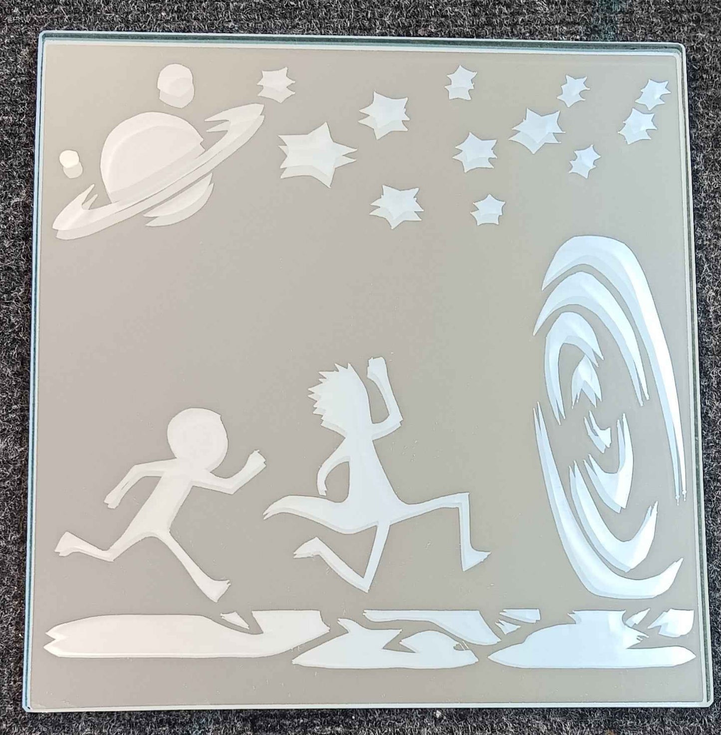 Custom Engraved LED Mirror – Personalized Glow Art