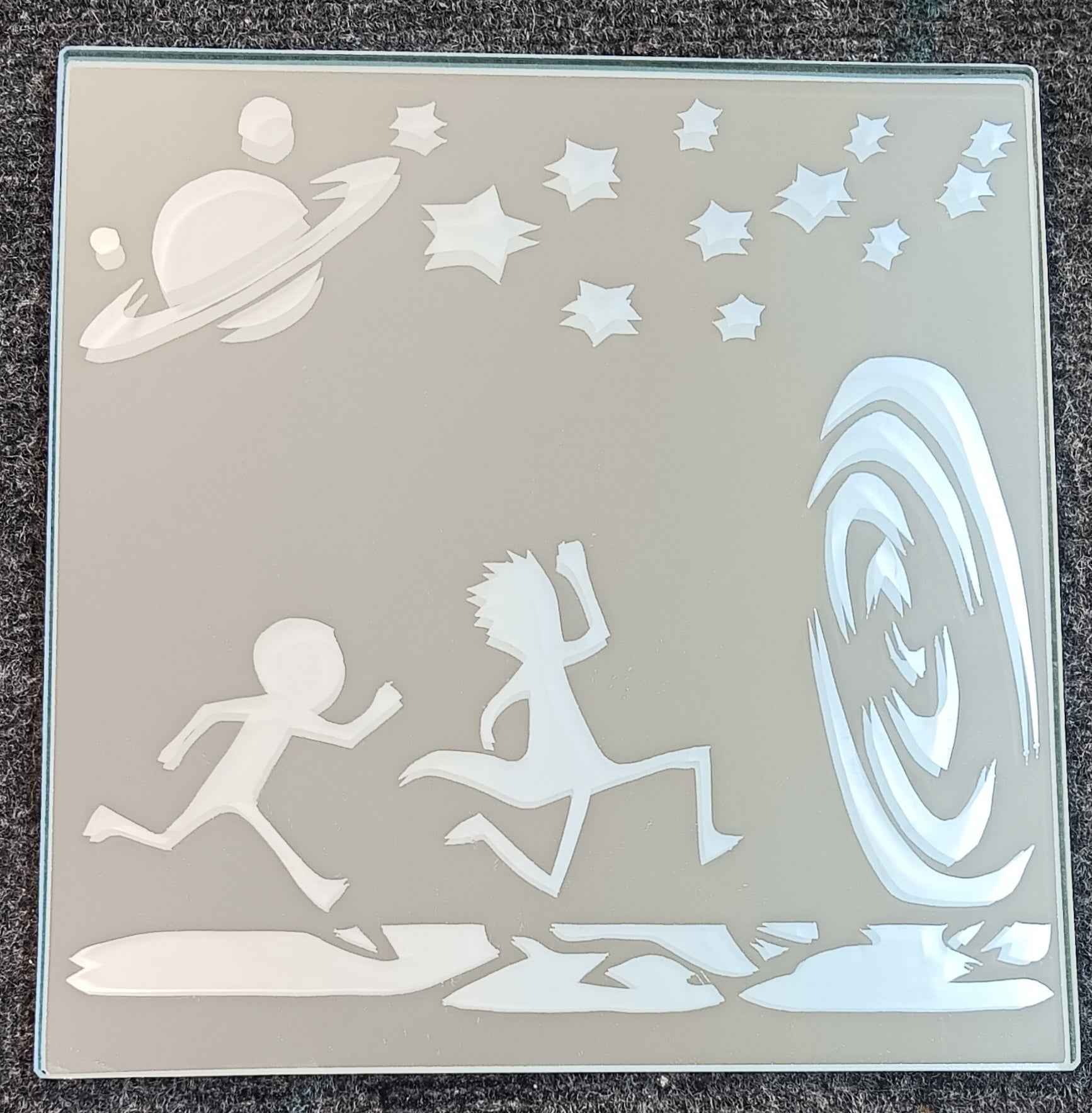 Custom Engraved LED Mirror – Personalized Glow Art