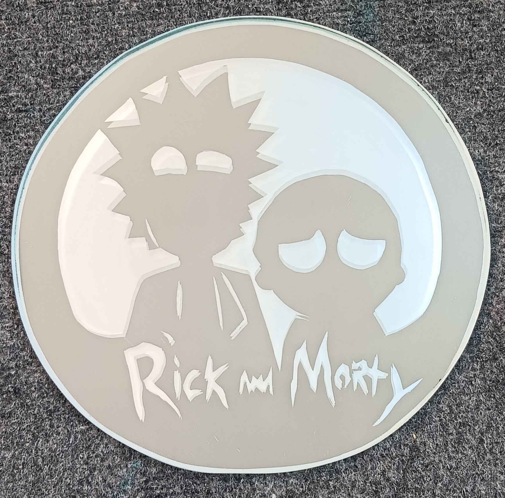 Custom Engraved LED Mirror – Personalized Glow Art