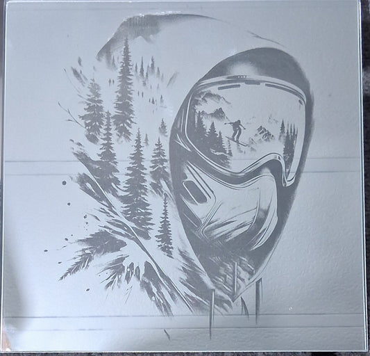 12x12 Custom Engraved Mirror