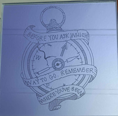 Custom Engraved LED Mirror – Personalized Glow Art