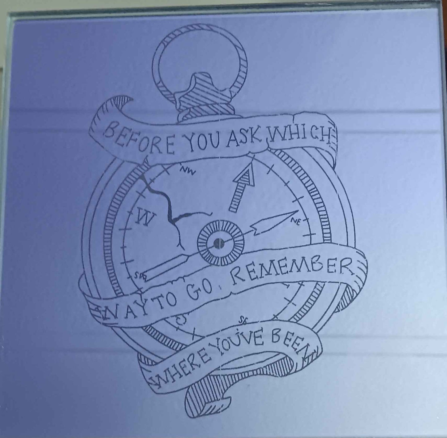 Custom Engraved LED Mirror – Personalized Glow Art