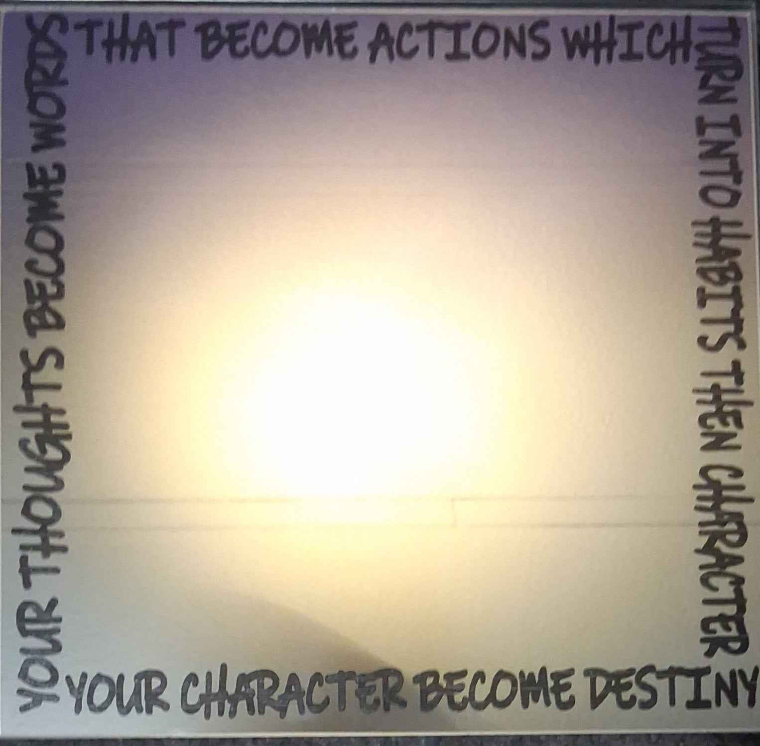 Positive Affirmation Mirror